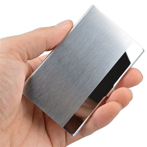 metal sculpture business card holder|blue metal business card holder.